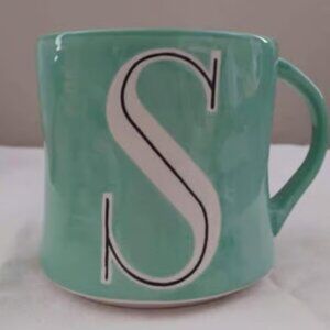 Anthropologie S monogram Mug